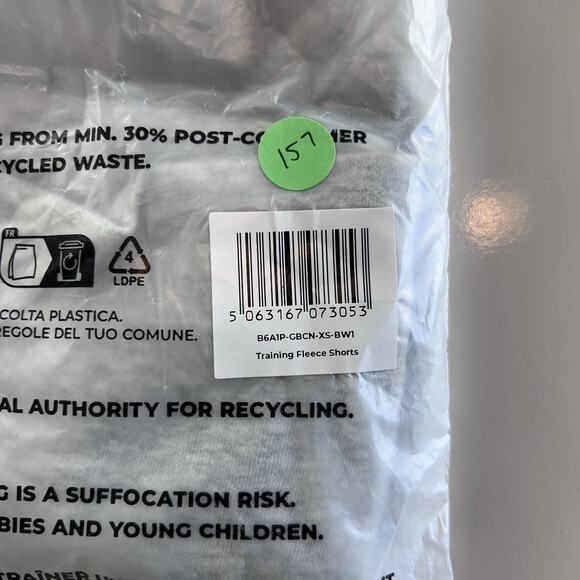 Gymshark Sweat Shorts Womens XS Elastic Waist Pockets Workout Training Gray - Picture 4 of 10